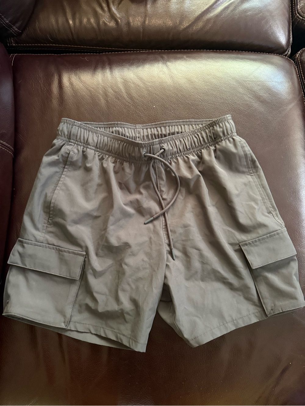 Hollister Men's swim Drawstring Shorts in gray